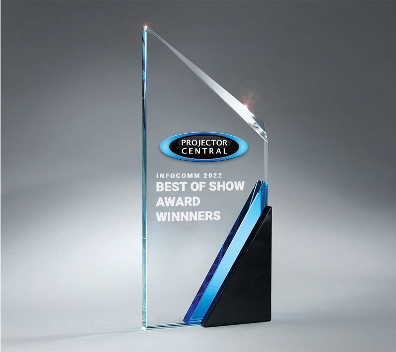 InfoComm Best of Show 2022 Trophy